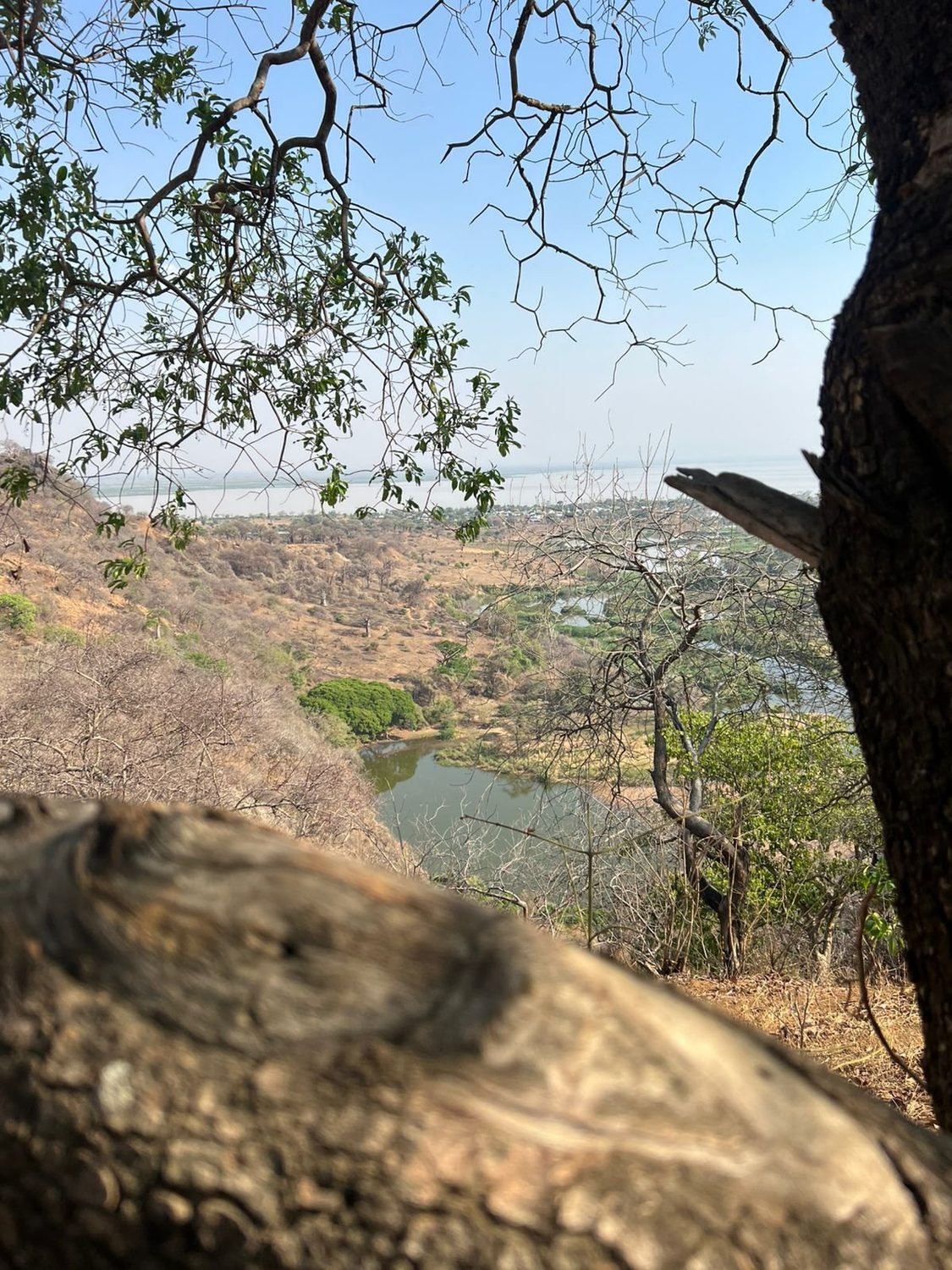 River valley landscape in Tanzania