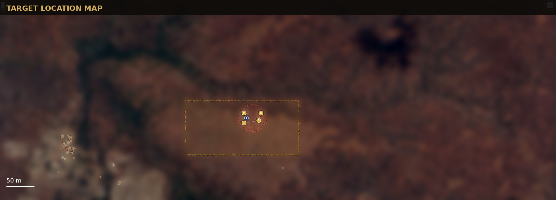 Ranked exploration target map output
